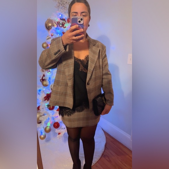 NWT ZARA CHECKERED blazer size. XL 
🚨 FIRM PRICE NO ACCEPT OFFER - Picture 14 of 15